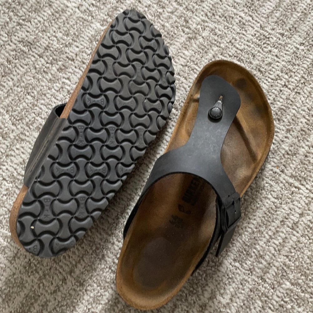 Lightly Used Black Birkenstock 44